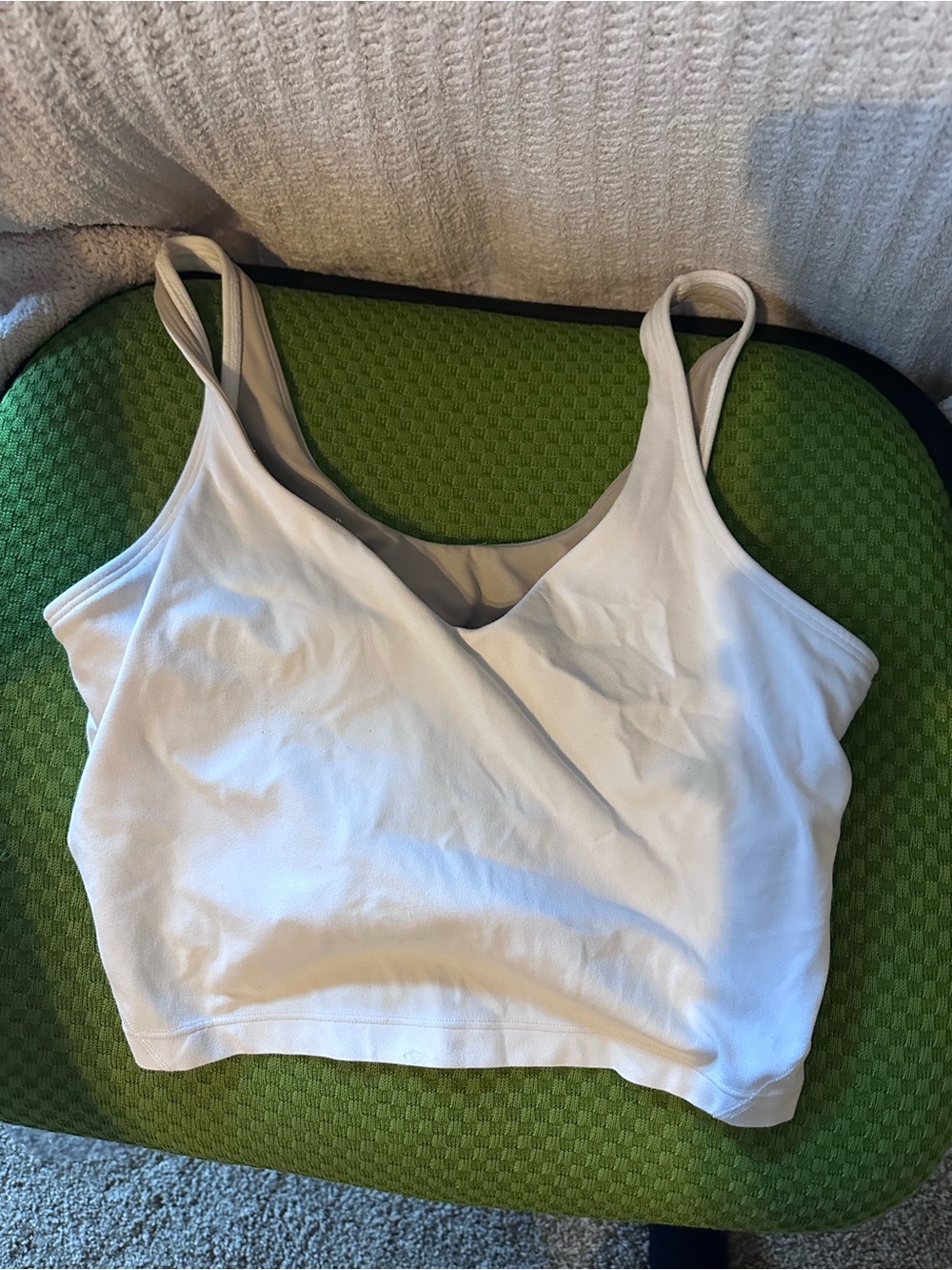 Lululemon Align Tank Top White Cropped Tank